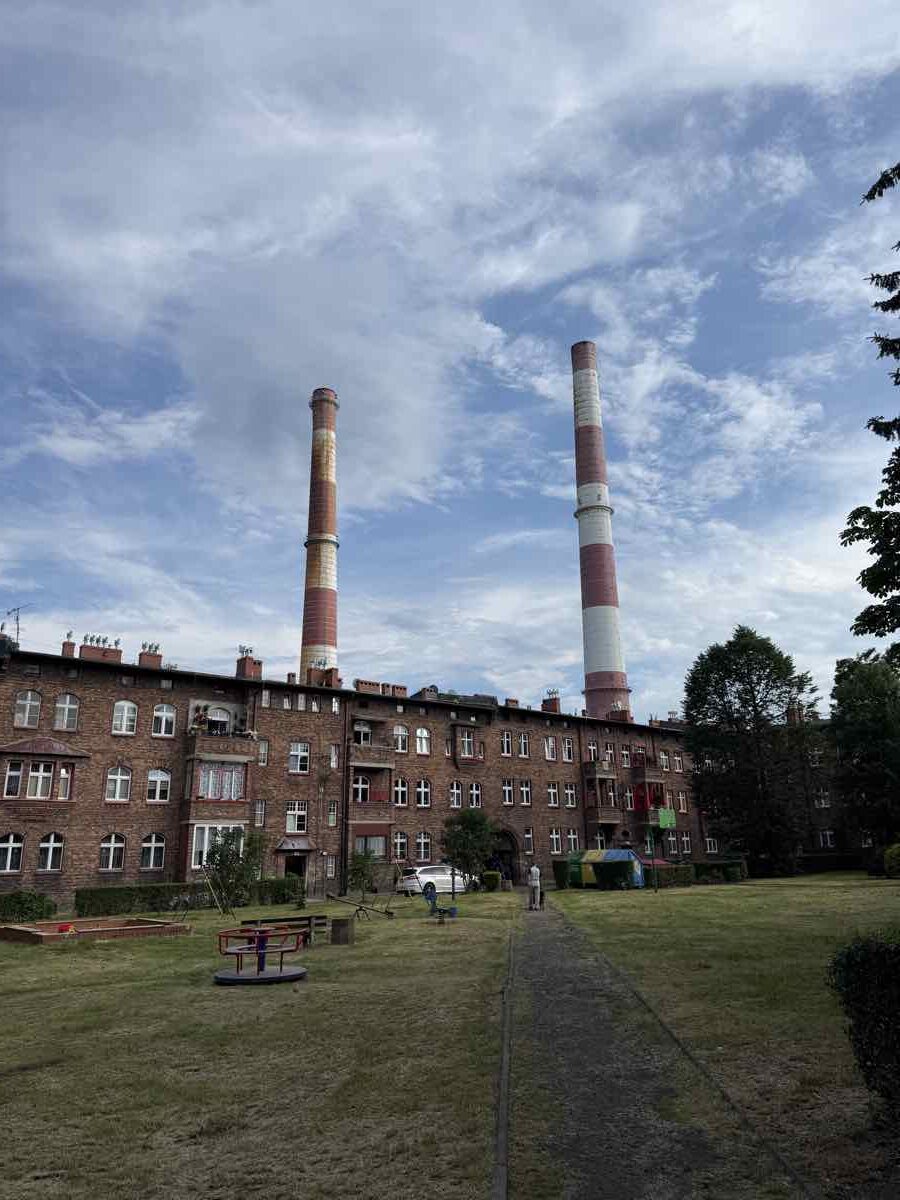 Quartiere storico di Katowice, punto di partenza per la Strada dei Nidi d'Aquila