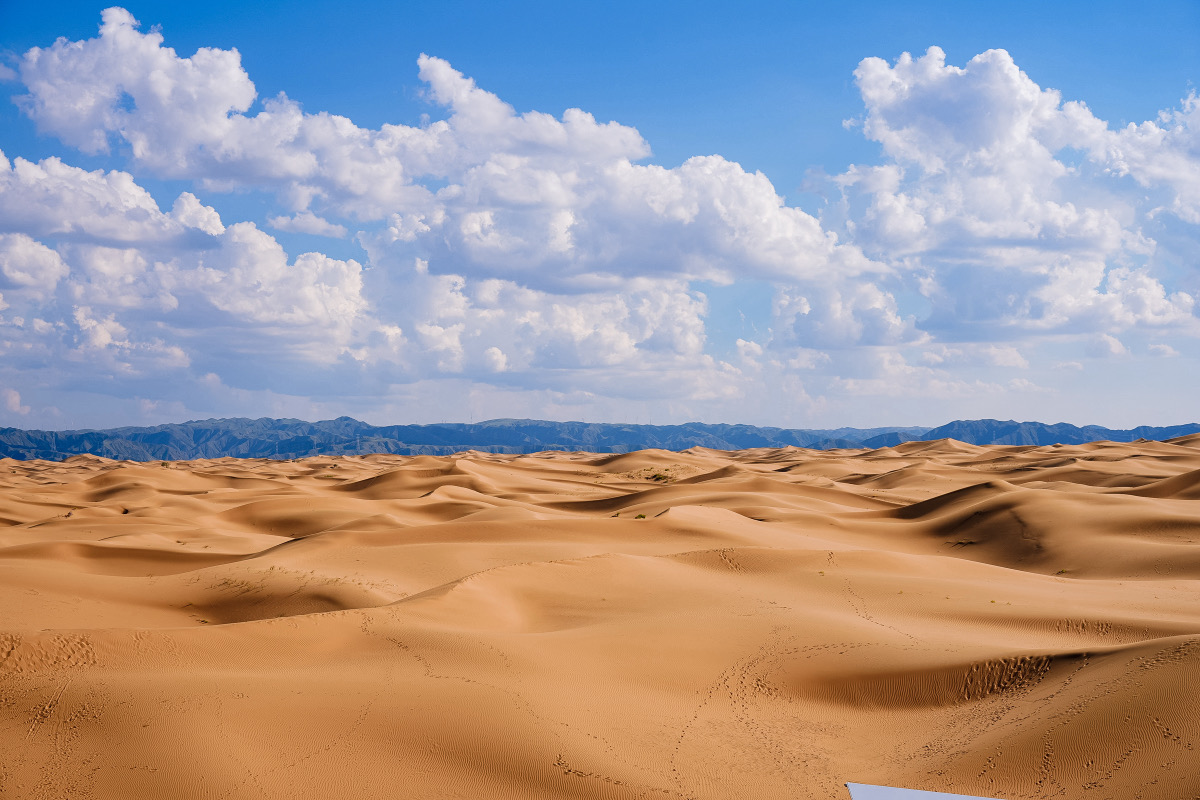 Le dune del deserto del Tengger a Shapotou