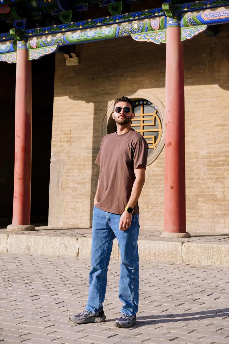 Leonardbells alla fortezza di Jiayuguan