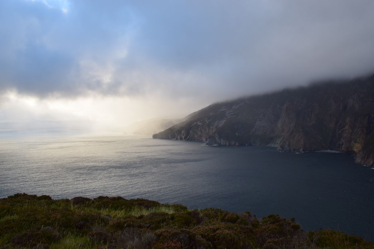 Le scogliere di Slieve League nel Donegal, Irlanda